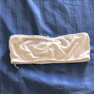 Vintage bandeau balconette bra